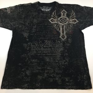 Raw State by Affliction REDEMPTION Short Sleeve XL